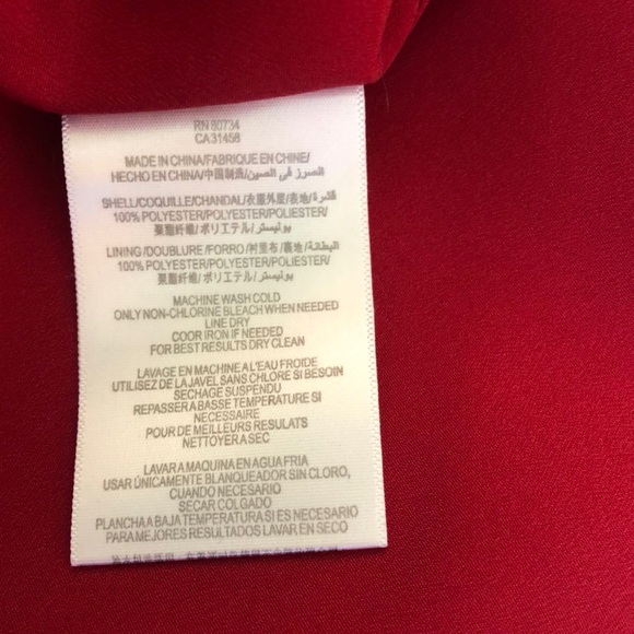 BCBGENERATION red strapless size 4 dress - Picture 6 of 6